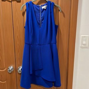 Adelyn Rae royal blue A-line dress